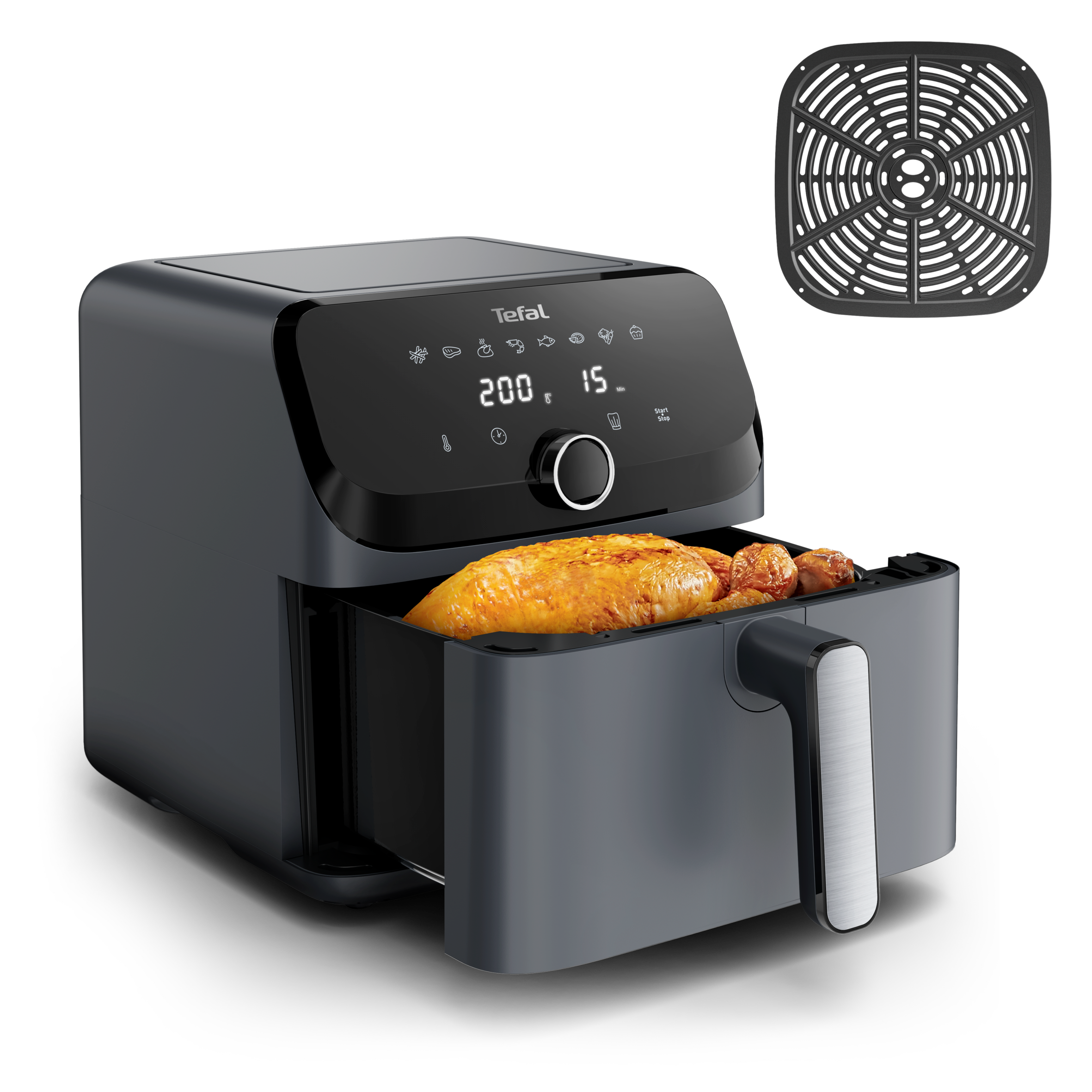 Easy Fry Mega EY855BE0 Air fryer - 8 programmes - 7.5 L