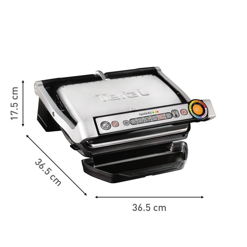 OptiGrill+ GC712D12 Grill Intelligent - 6 programmes