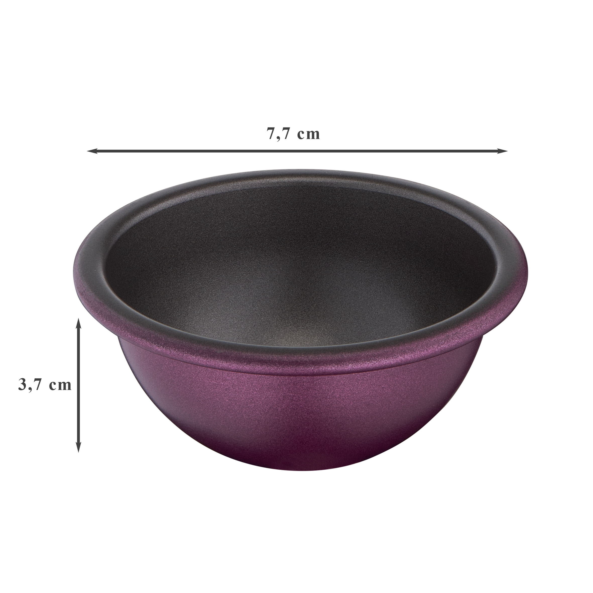 CreaBake J3069304 Set de 3 moules dôme - Cake Factory