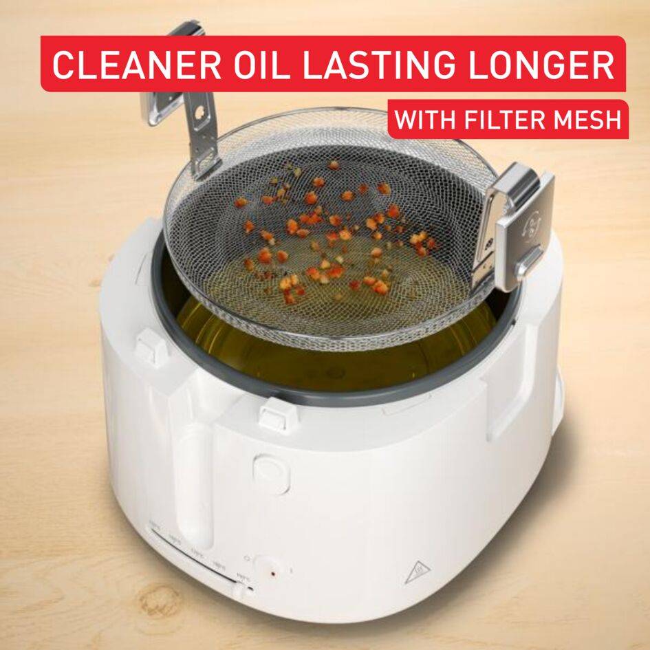 Filtra Vision, Friteuse, Fenêtre de visualisation très large pour garder un oeil sur la cuisson