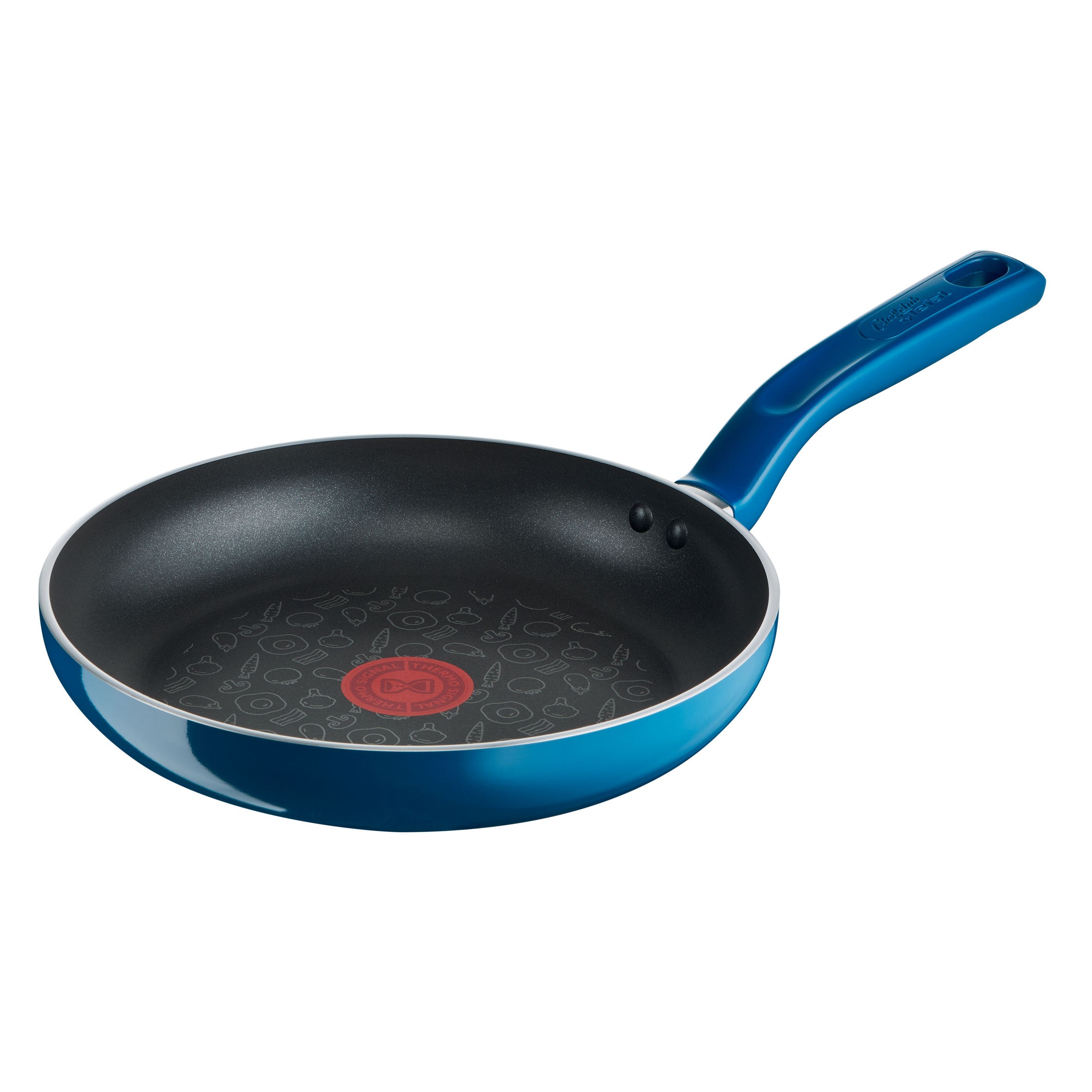 Chefclub G8050404 Braadpan 24 cm blauw