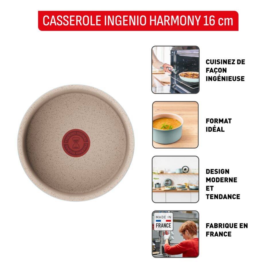 Ingenio Harmony L8042802 Poêlon - 16 cm