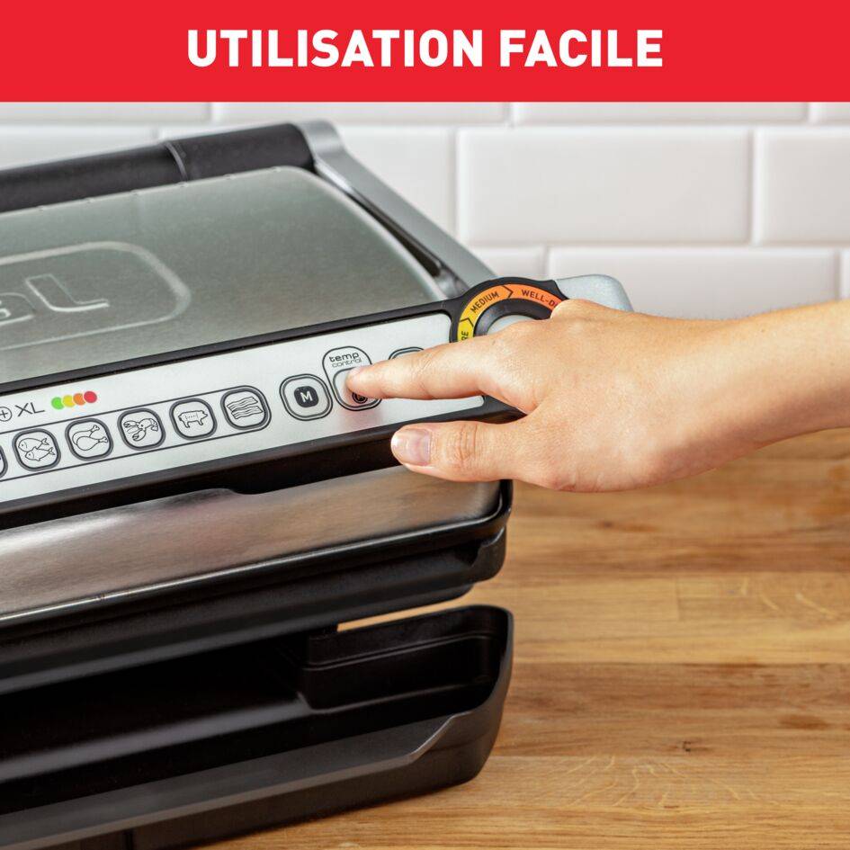 OptiGrill+ XL GC722D16 Grill Intelligent - 9 programmes