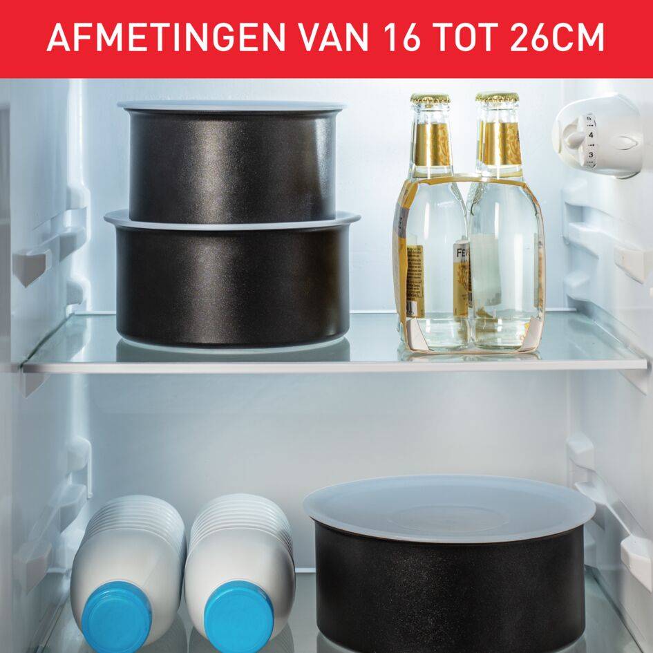 Ingenio L9019222 Set van 3 deksels 16/18/20 cm