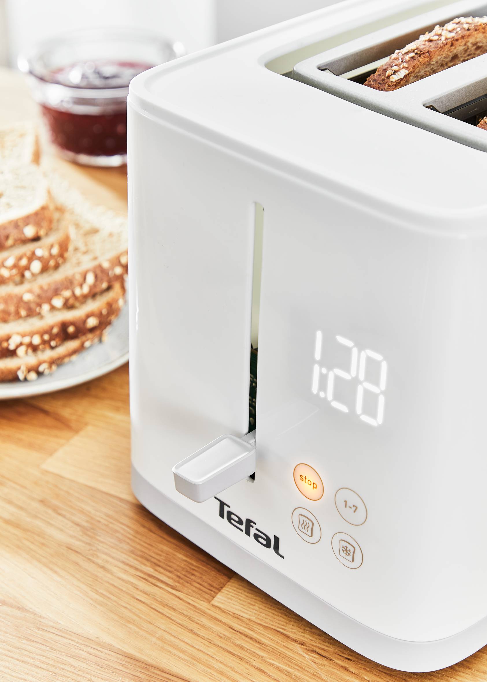 Sense TT693110 Grille-pain avec écran numérique