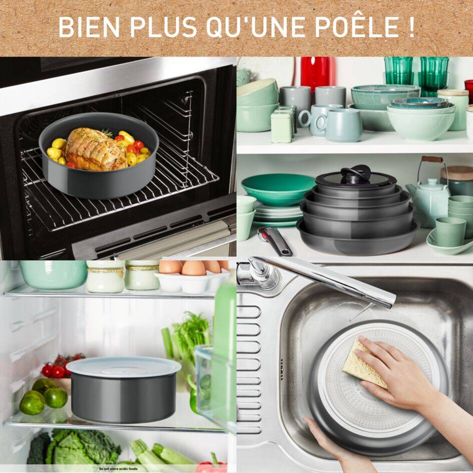 Ingenio Renew On L2619002 Set en céramique 5 pièces - Induction