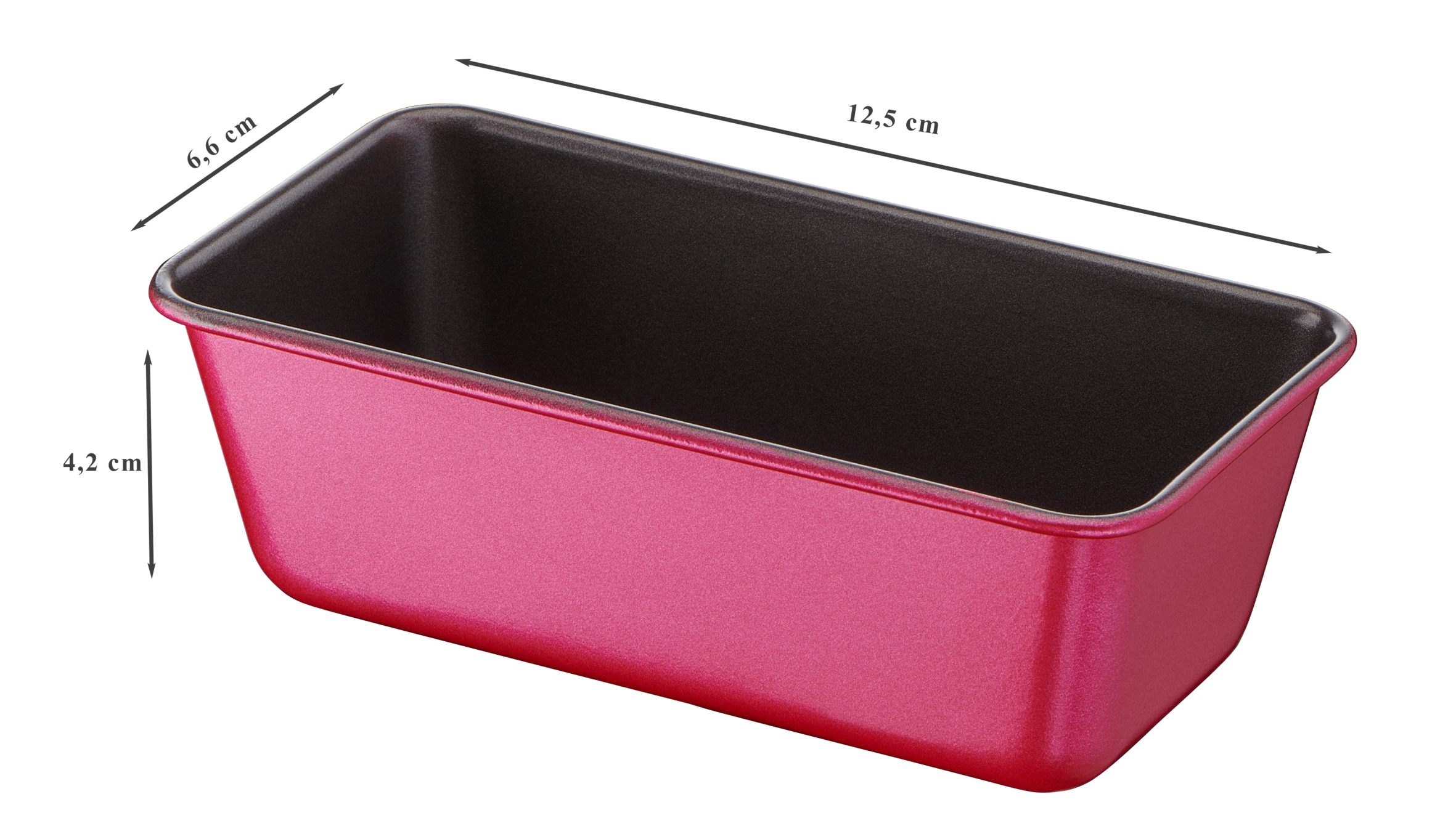 CreaBake J3079504 Set van 2 lange cakevormen 12,5 x 6,5 cm - Cake Factory