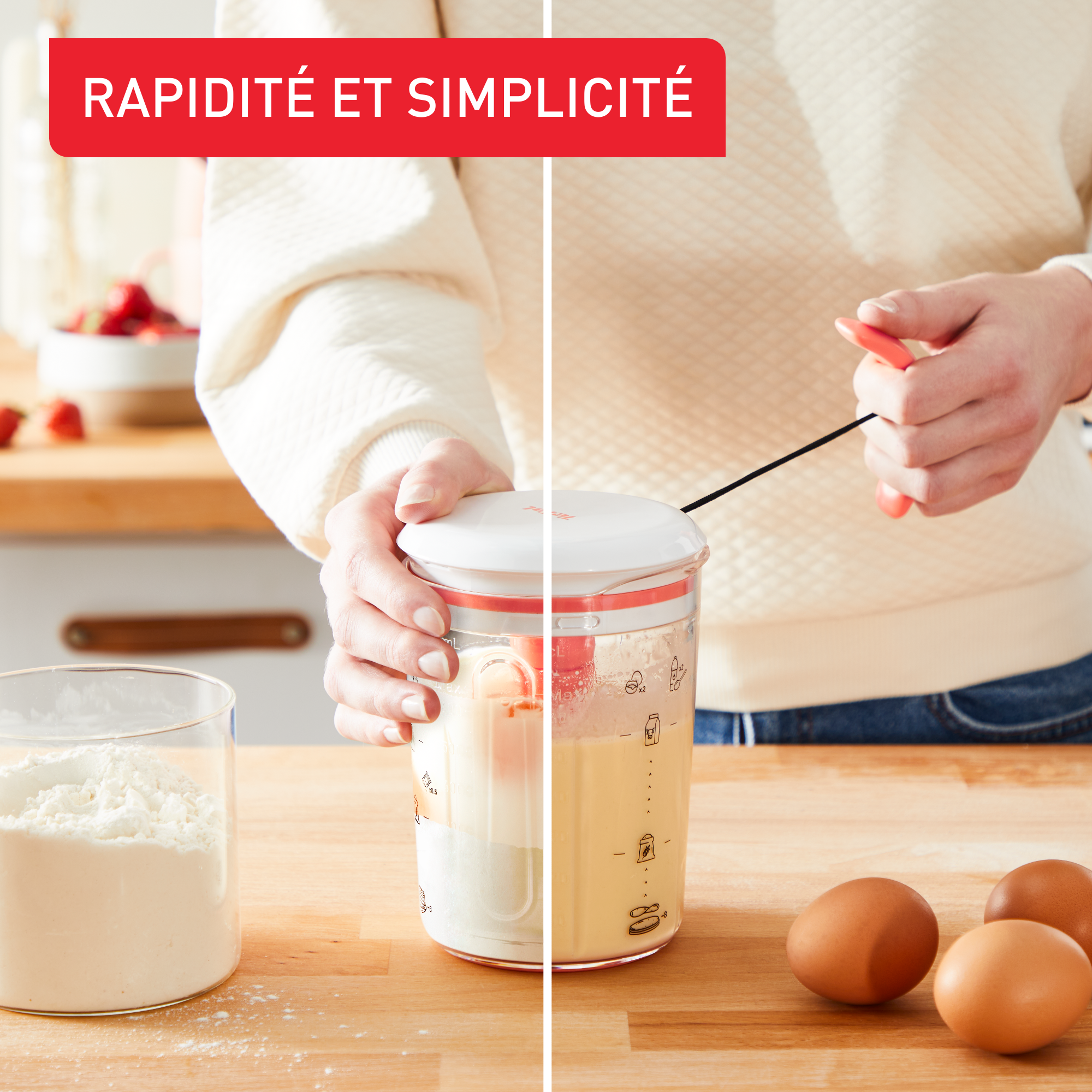 Pancake Express K1844404 Mixeur à pancake - 0,9L