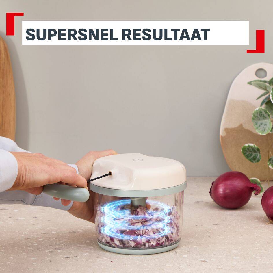 5 Second Chopper K4339104 - Handmatige hakmolen  + ijsmes – 0,9 l