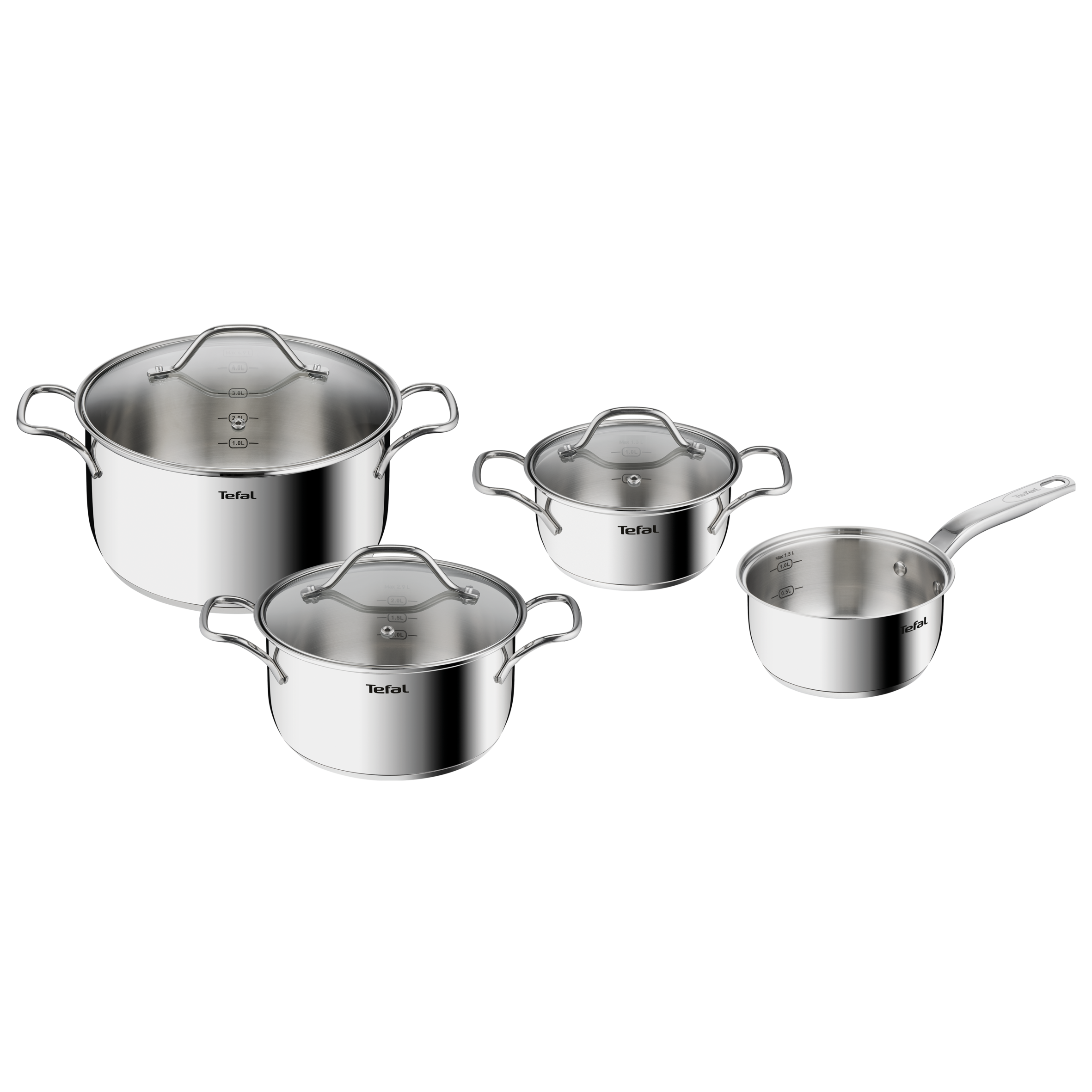 Intuition B864S734 7-delige set - Inductie