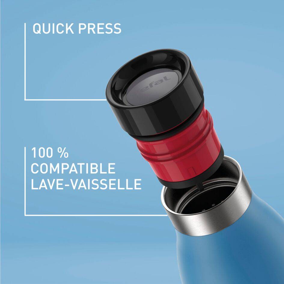 Bludrop Basic N3110310 Gourde - 0,5L - Bleu