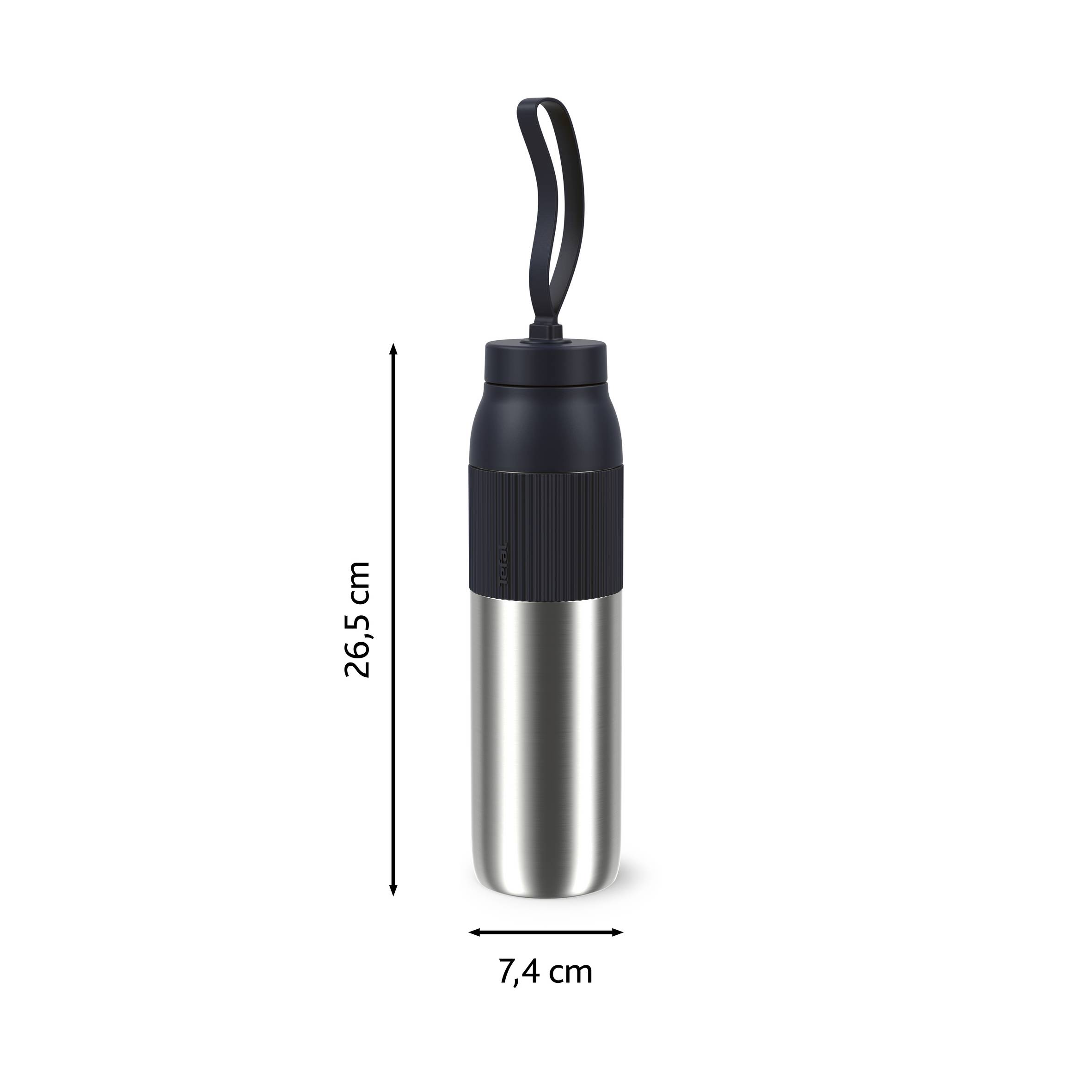 BeYou Twist N2193110 Gourde isotherme - 0,7L - Noir