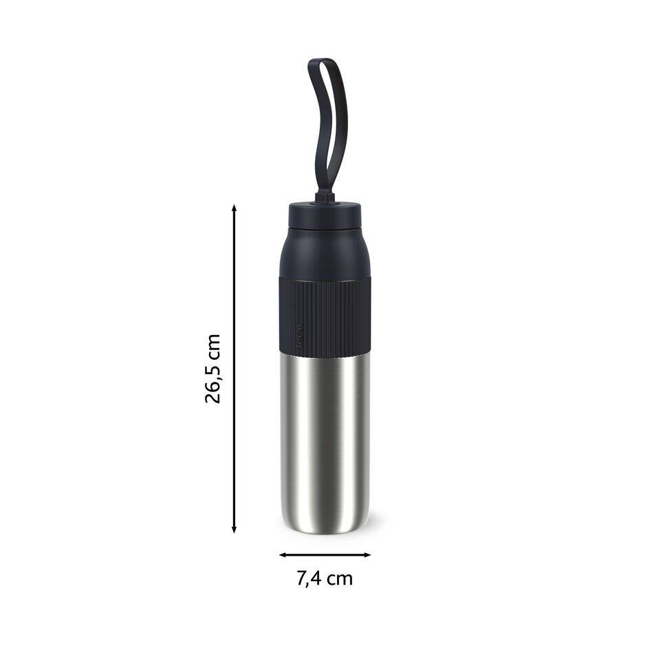 BeYou Twist N2193110 Isotherme drinkfles - 0,7L - Zwart