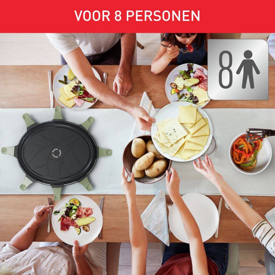 Eco Respect RE31E810 Raclettetoestel - 8 personen