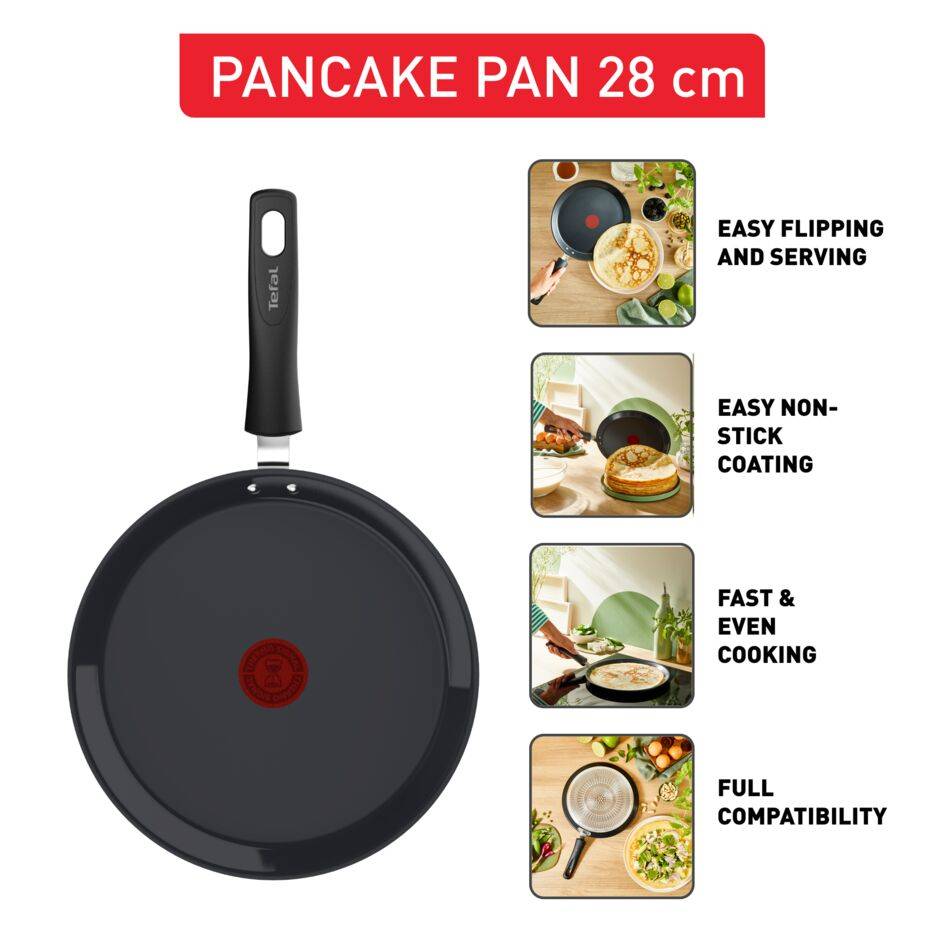 Edition Limitée C4353902 Poêle à crêpes en céramique - 28 cm - Induction
