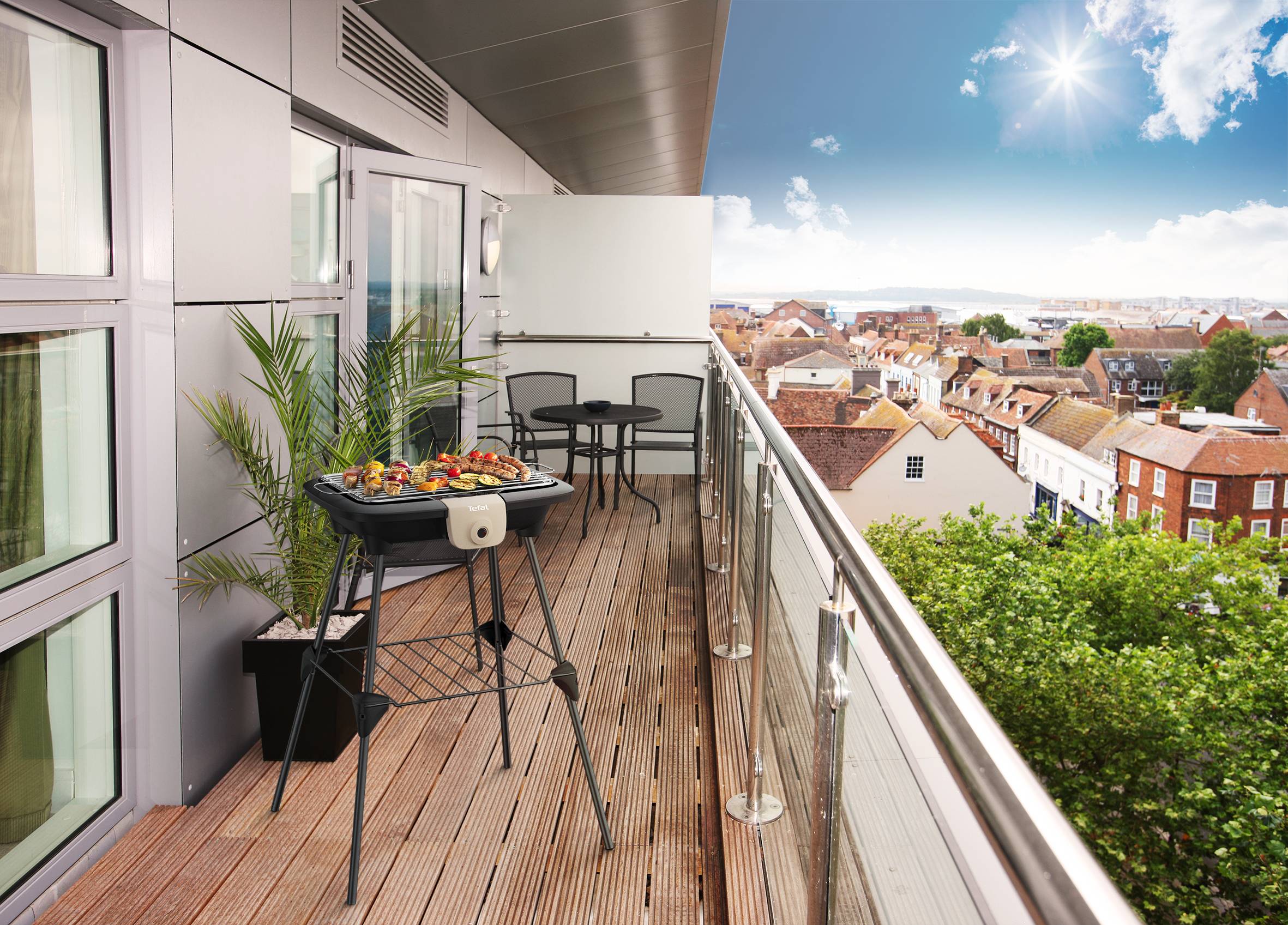 EasyGrill BG90D814 Barbecue sur pieds