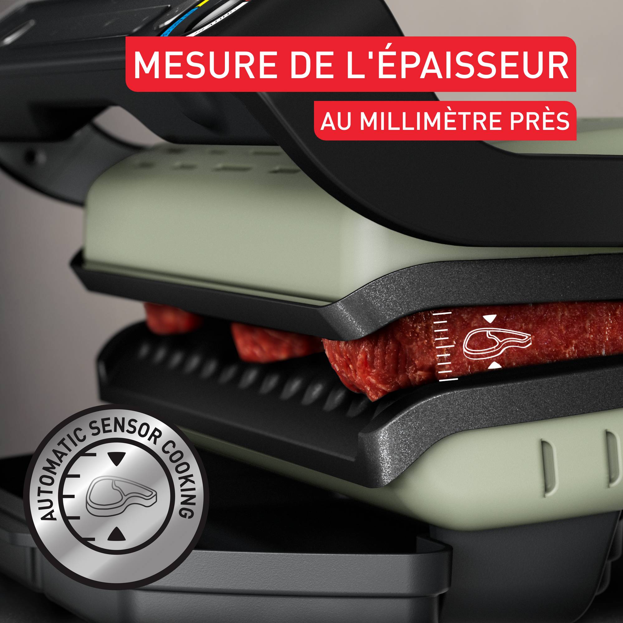 OptiGrill Eco Design GC71ELE0 Grill Intelligent - 6 programmes