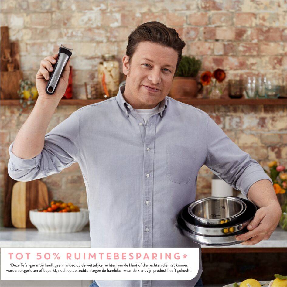 Ingenio Jamie Oliver L979SI44 18-delige set - Inductie