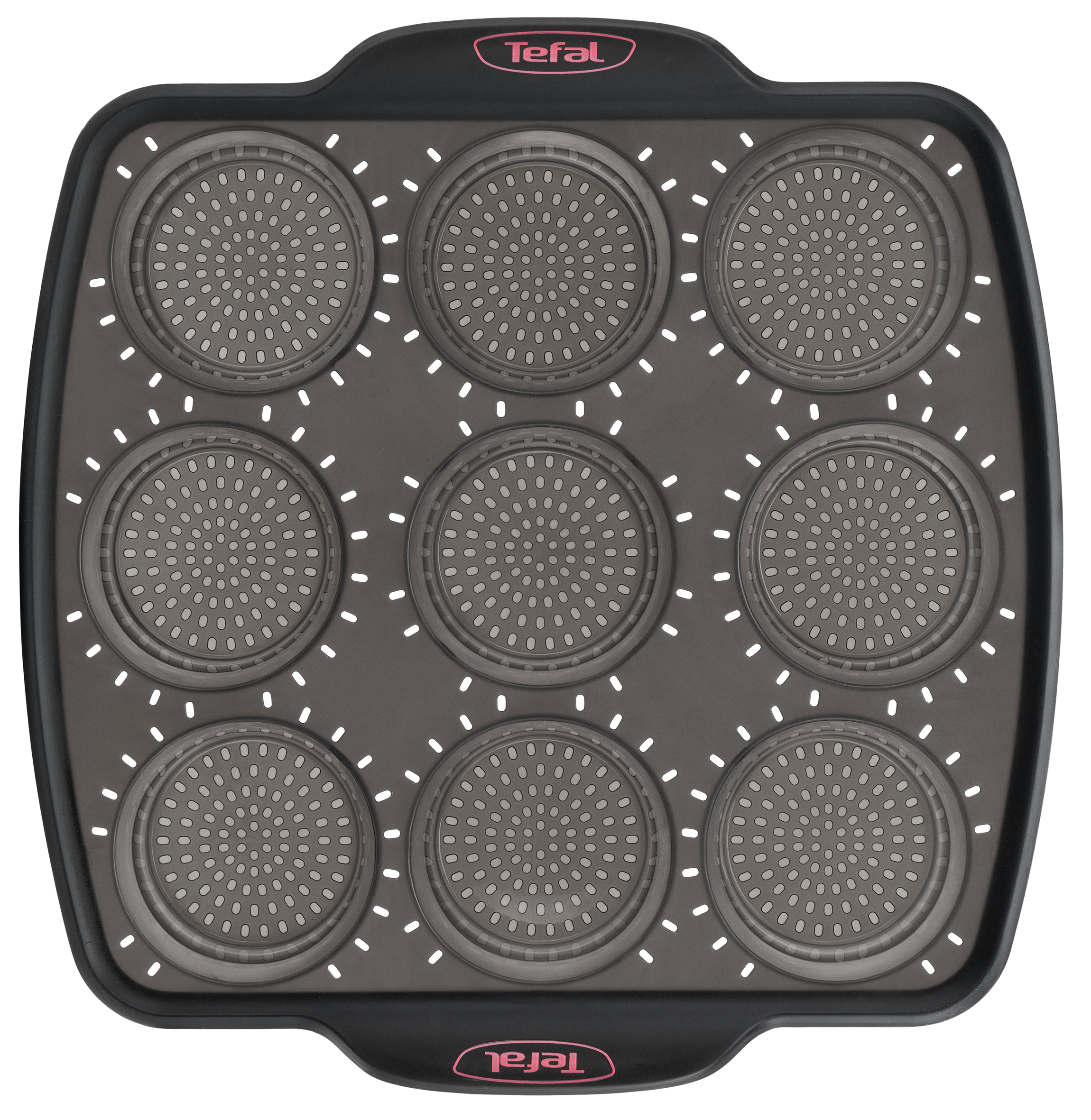 CrispyBake J4174714 Moule à 9 muffins silicone