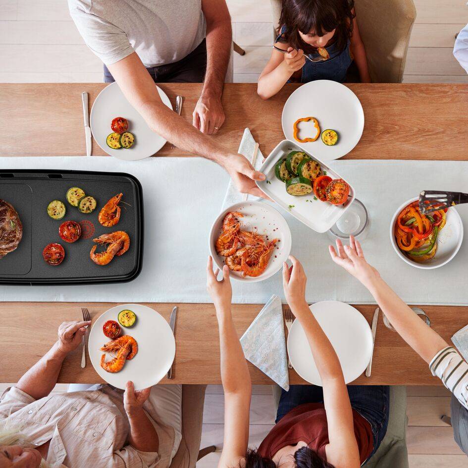 Booster CB641810 Barbecue & Plancha XL - 2200W - 28x55 cm