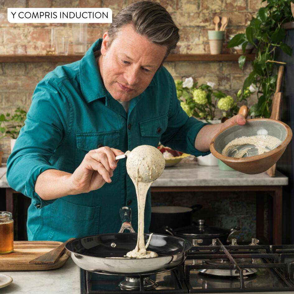 Jamie Oliver H8822S34 Poêle à frire 28&nbsp;cm - Revêtement en céramique