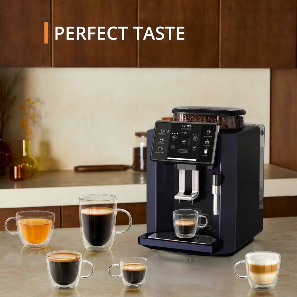 Sensation EA910B10 Volautomatische espressomachine - 4 koffierecepten - 1,7L