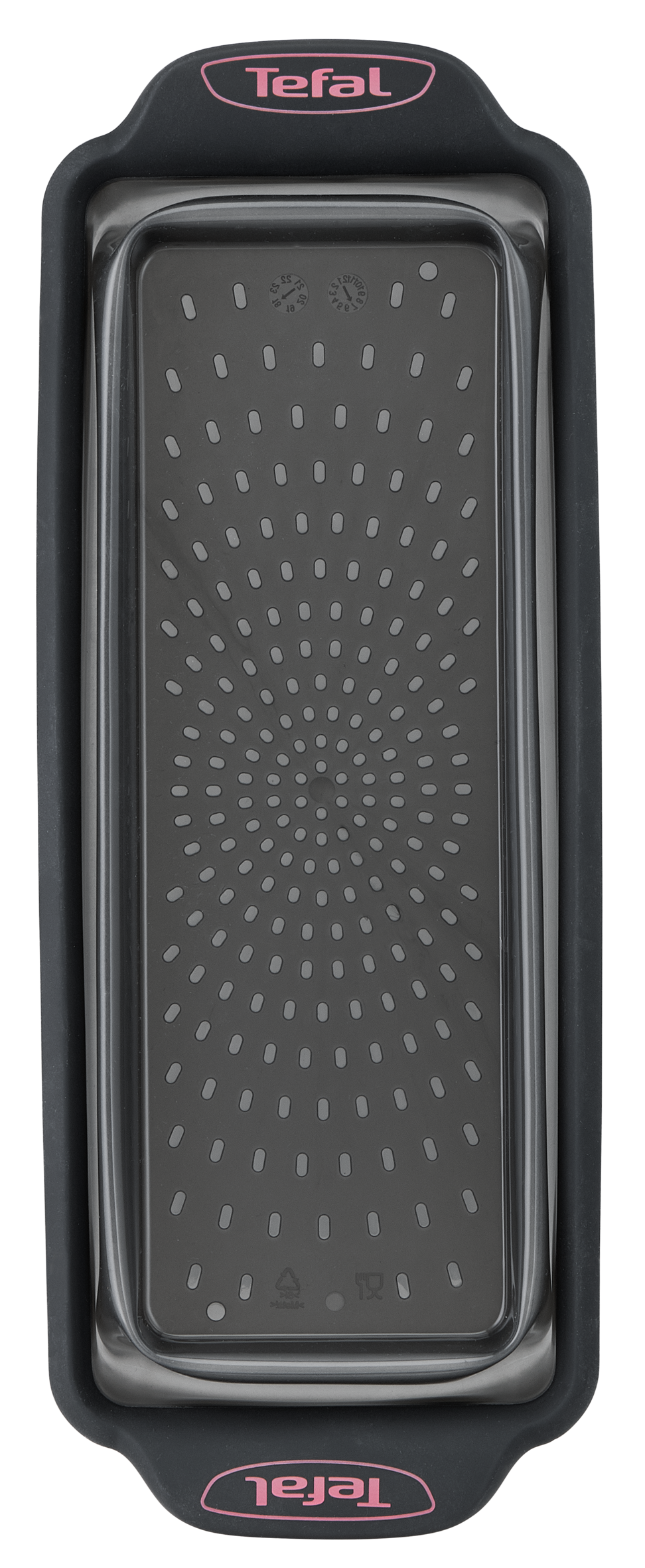 CrispyBake J4170414 Moule à cake rectangle 24 cm silicone