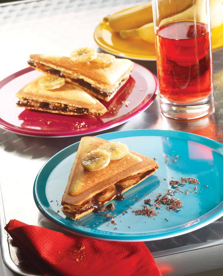 2 Croque-monsieur platen (driehoekvorm) Snack Collection XA800212