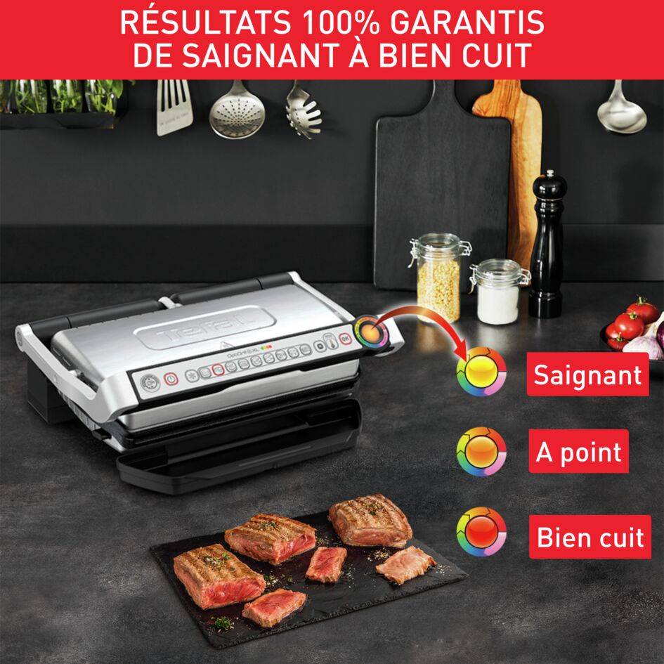 OptiGrill+ XL Snacking GC724D12 Grill Intelligent - 9 programmes