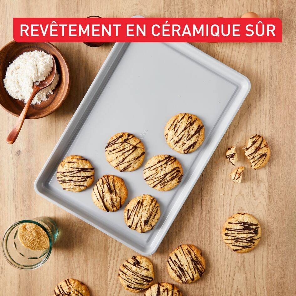 Ceramik, Set 5&nbsp;pièces, Moules à pâtisserie, Empilables, Revêtement céramique
