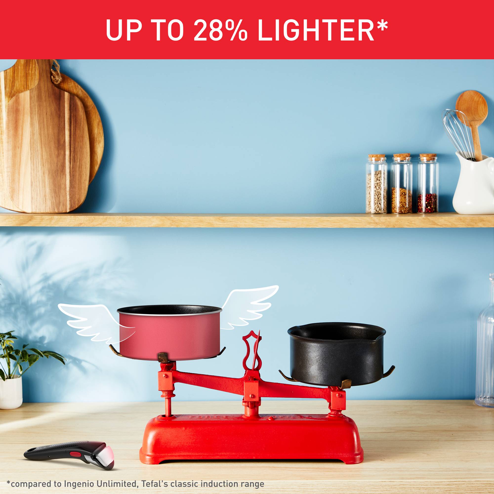 Ingenio Simply Cook L7248302 Set 9 pièces - Induction