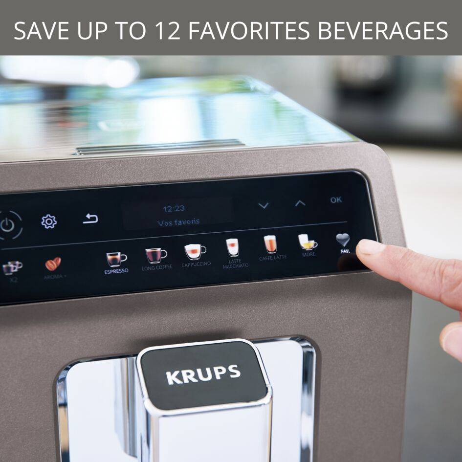 Evidence One EA895E10 Volautomatische espressomachine - 12 koffierecepten - 2,5L