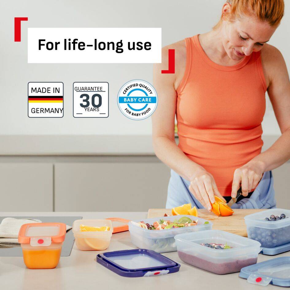 OneClick N1230510 Set de 3 boîtes de conservation - 0,5L