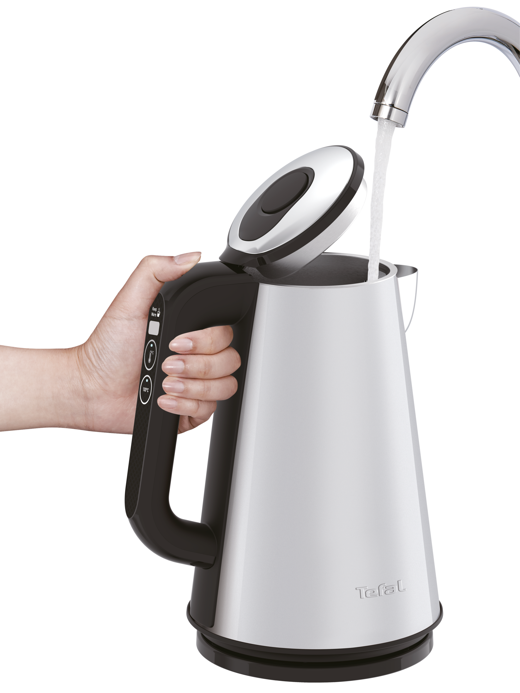 THEIA CONTROL 1,5L BOUILLOIRE INOX KI820D10