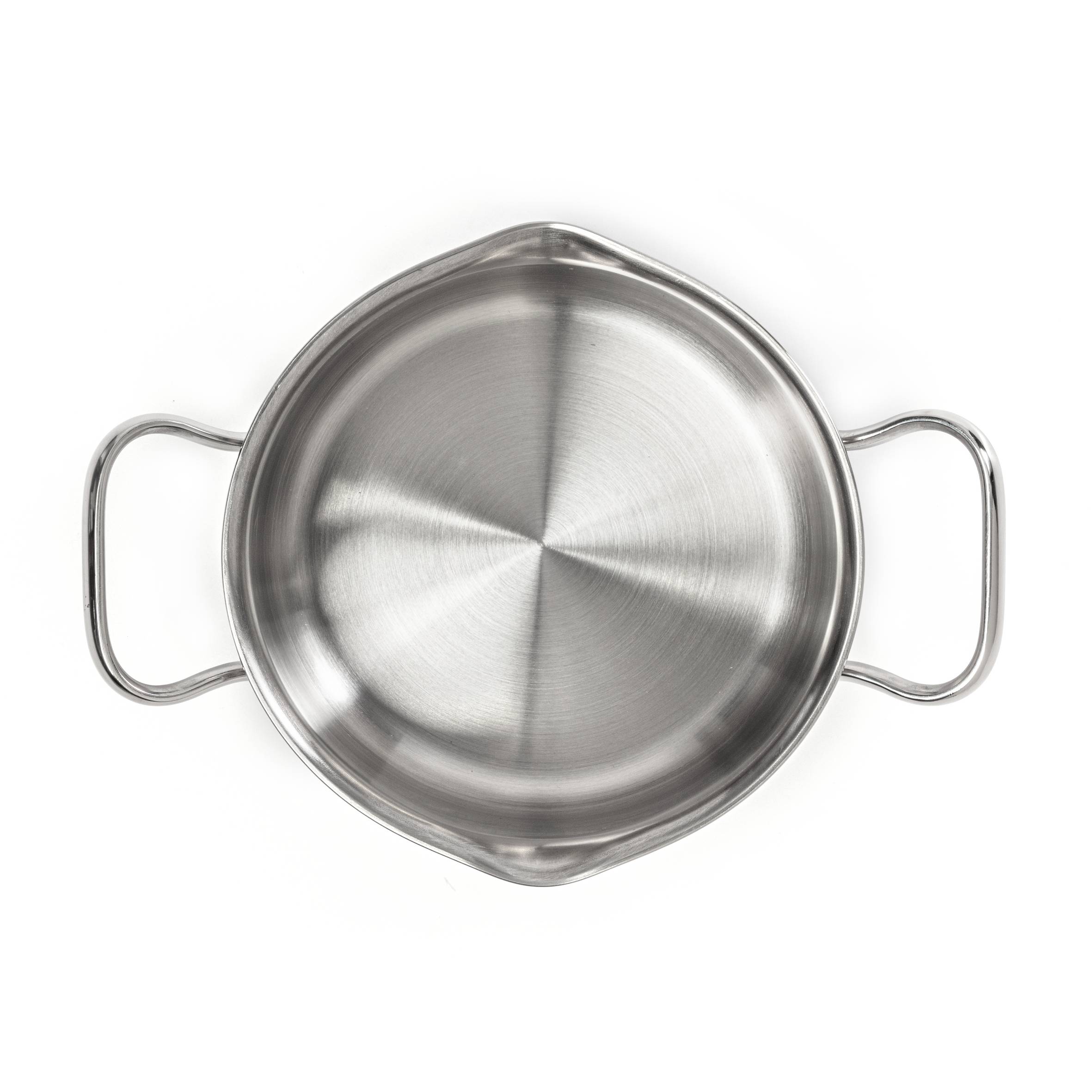 Duetto A705A835 Set inox de poêlon 16cm + 3 casseroles 16/20/24 cm + 3 couvercles