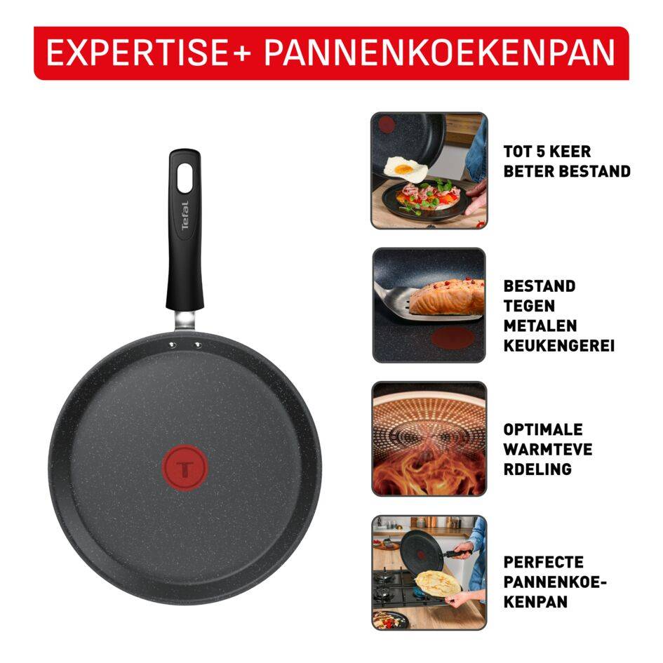 Expertise+ G3333843 Pannenkoekenpan - 25 cm - Inductie
