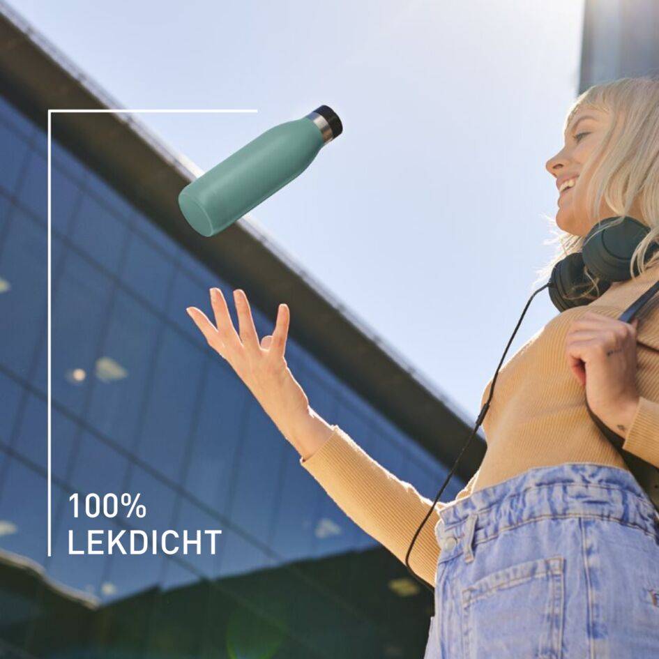 Bludrop Basic N3110210 Drinkfles - 0,5L - Groen