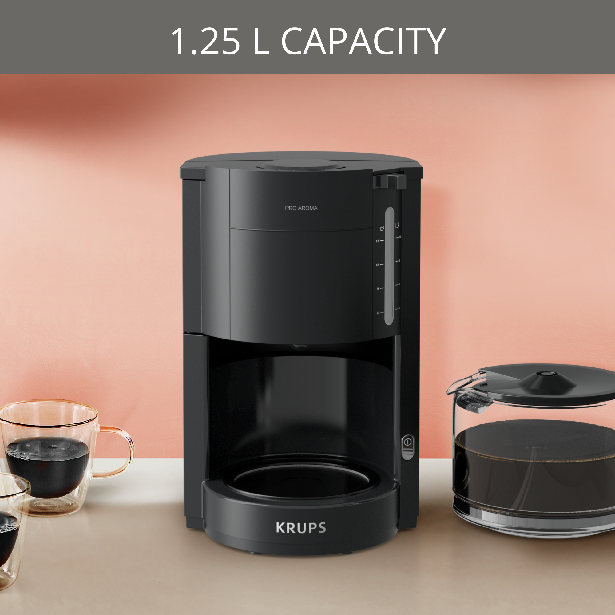 Pro Aroma F3090810 Koffiezetter met filter - 15 tassen