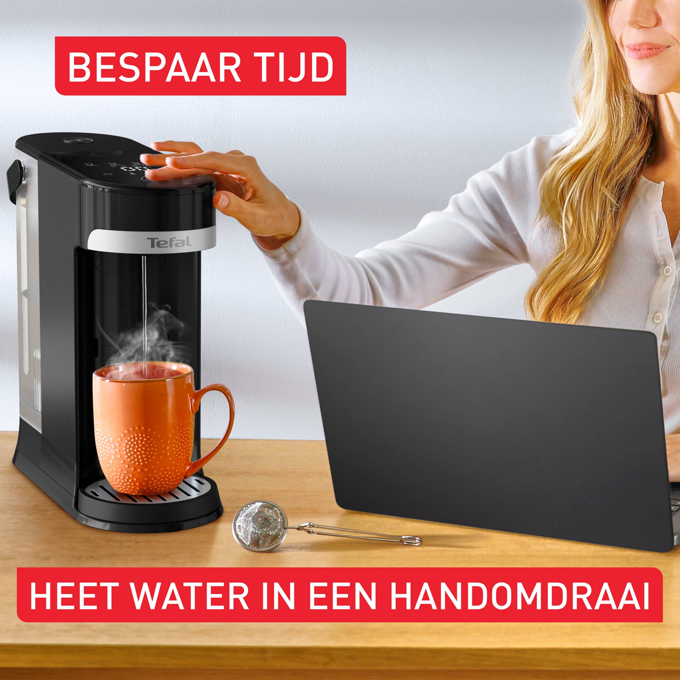 Instant Hot Water BR3508E0 Onmiddellijk heet water - energiebesparing - 2L
