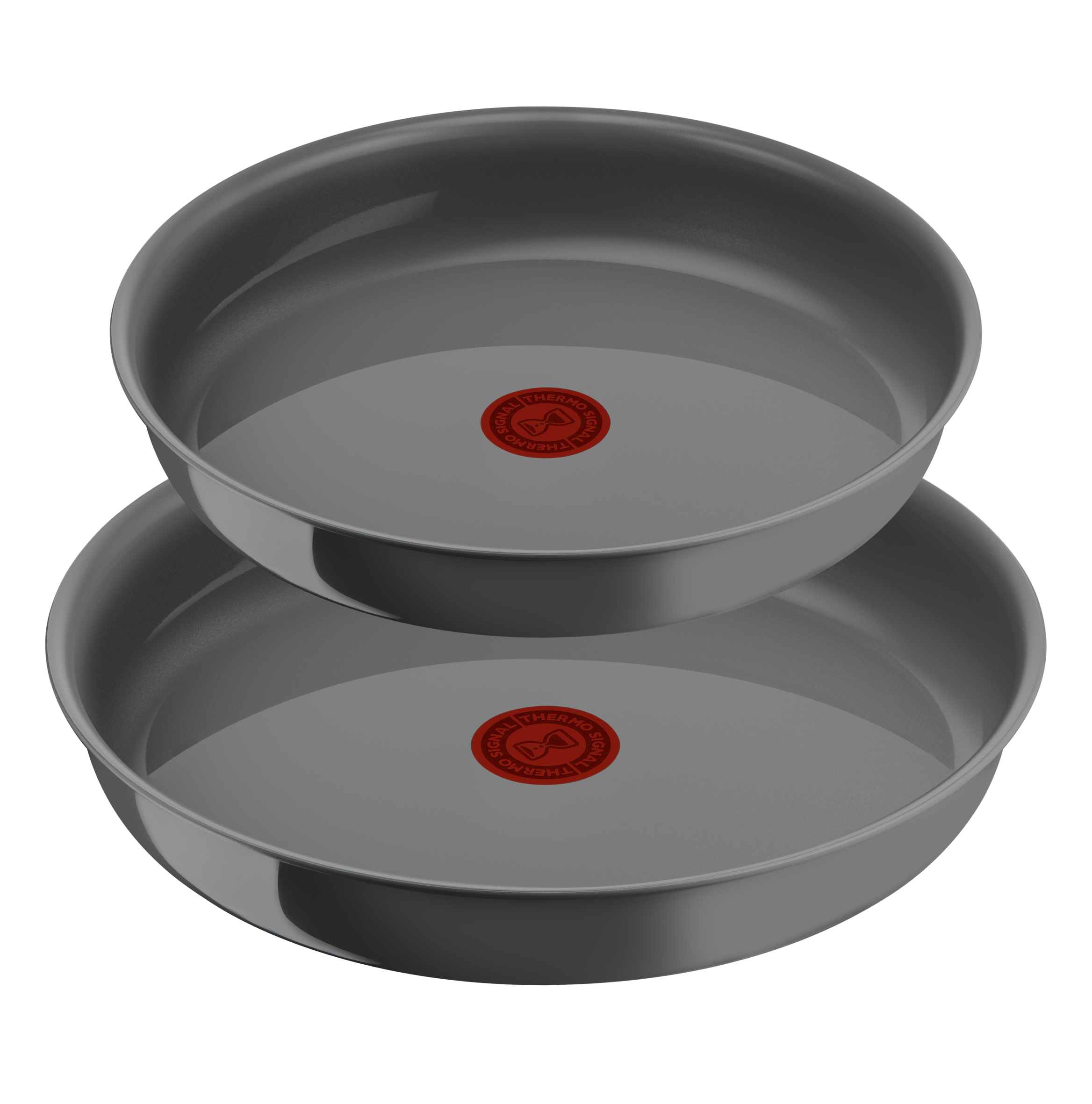 Ingenio Renew On L2619102 Set de 2 poêles en céramique 24/28 cm + poignée amovible - Induction