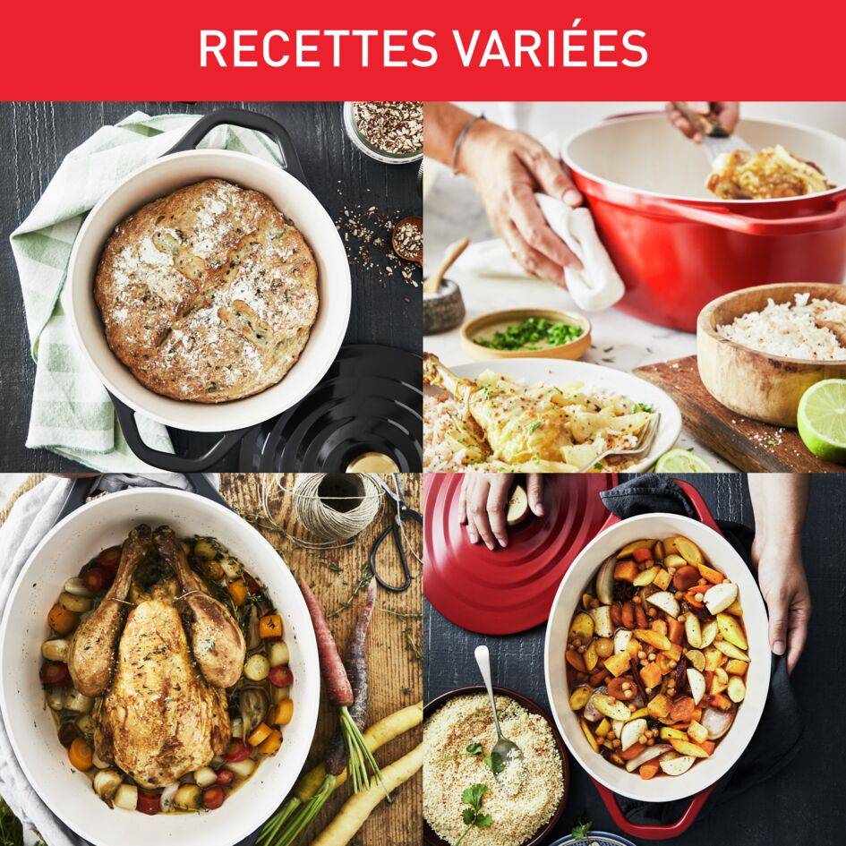 Air E2558904 Cocotte en aluminium - 30 x 23 cm - Induction