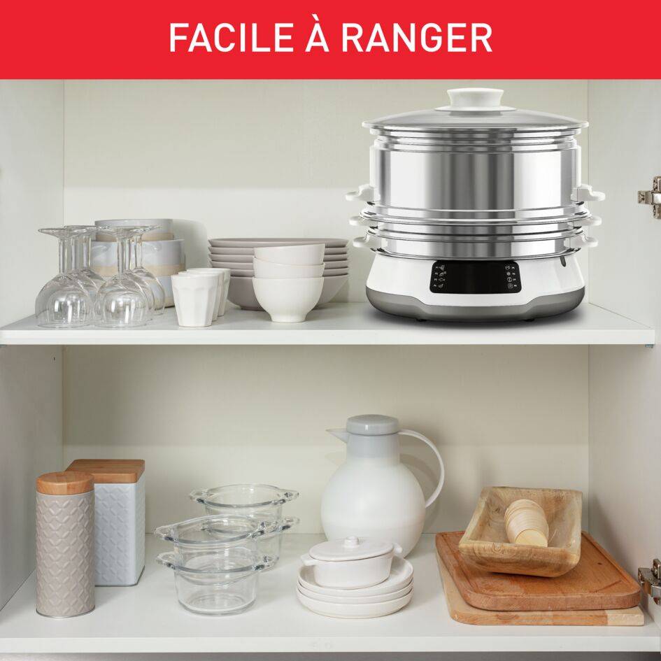 Convenient Deluxe VC502D Cuiseur vapeur - 3 étages