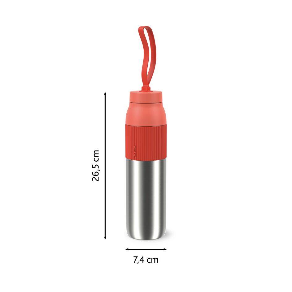 BeYou Twist N2193310 Isotherme drinkfles - 0,7L - Rood