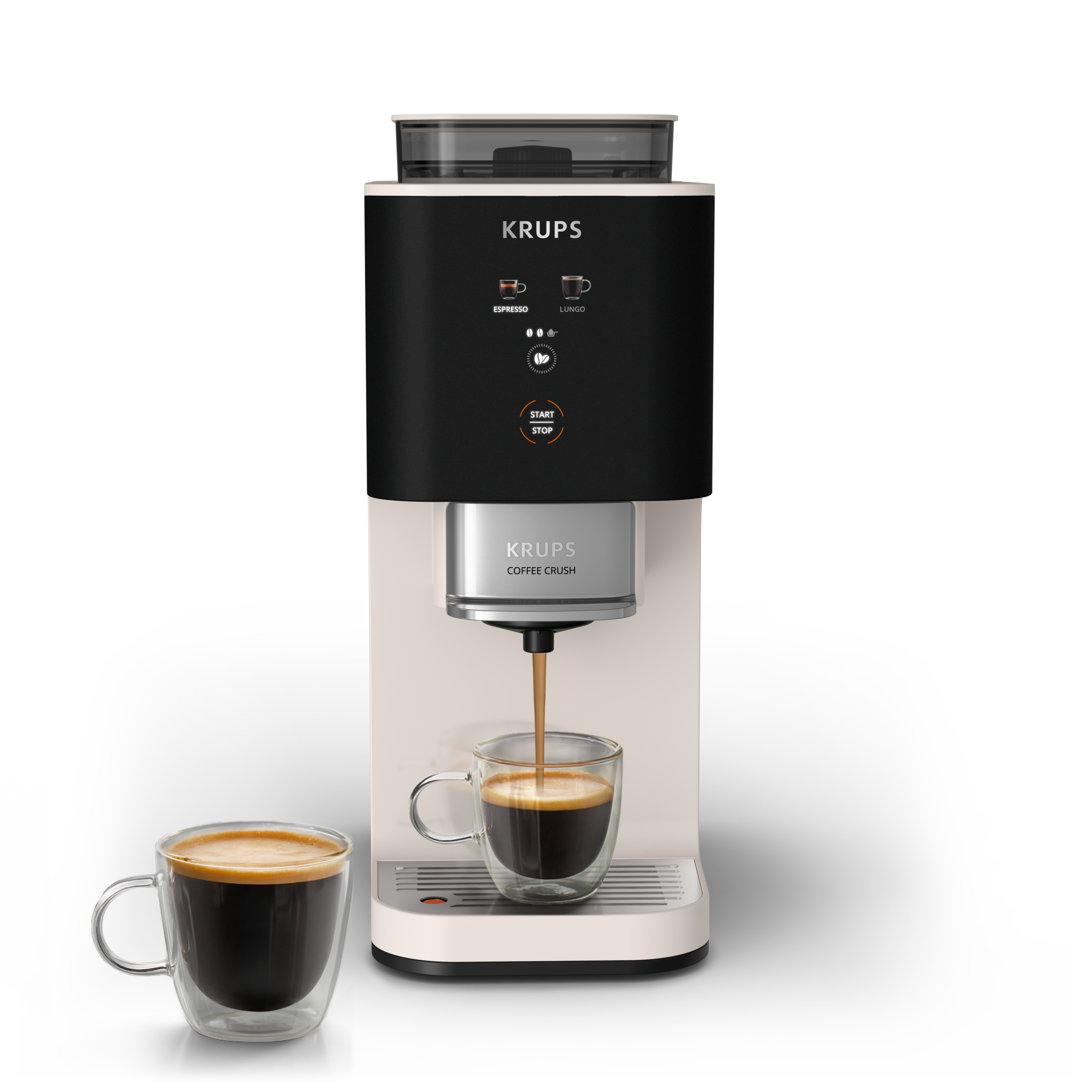 Coffee Crush SA4001E0 Machine à Expresso automatique à grain - Design compact
