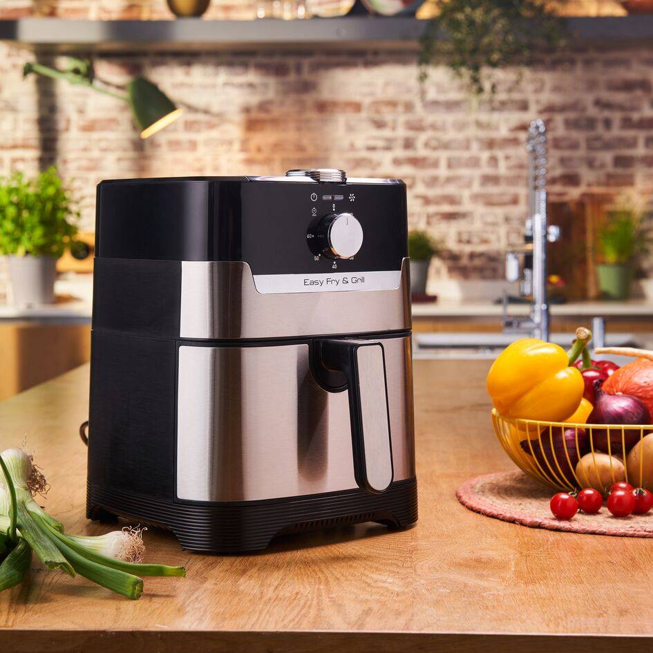 Easy Fry & Grill EY501D15 Air fryer - bouton manuel