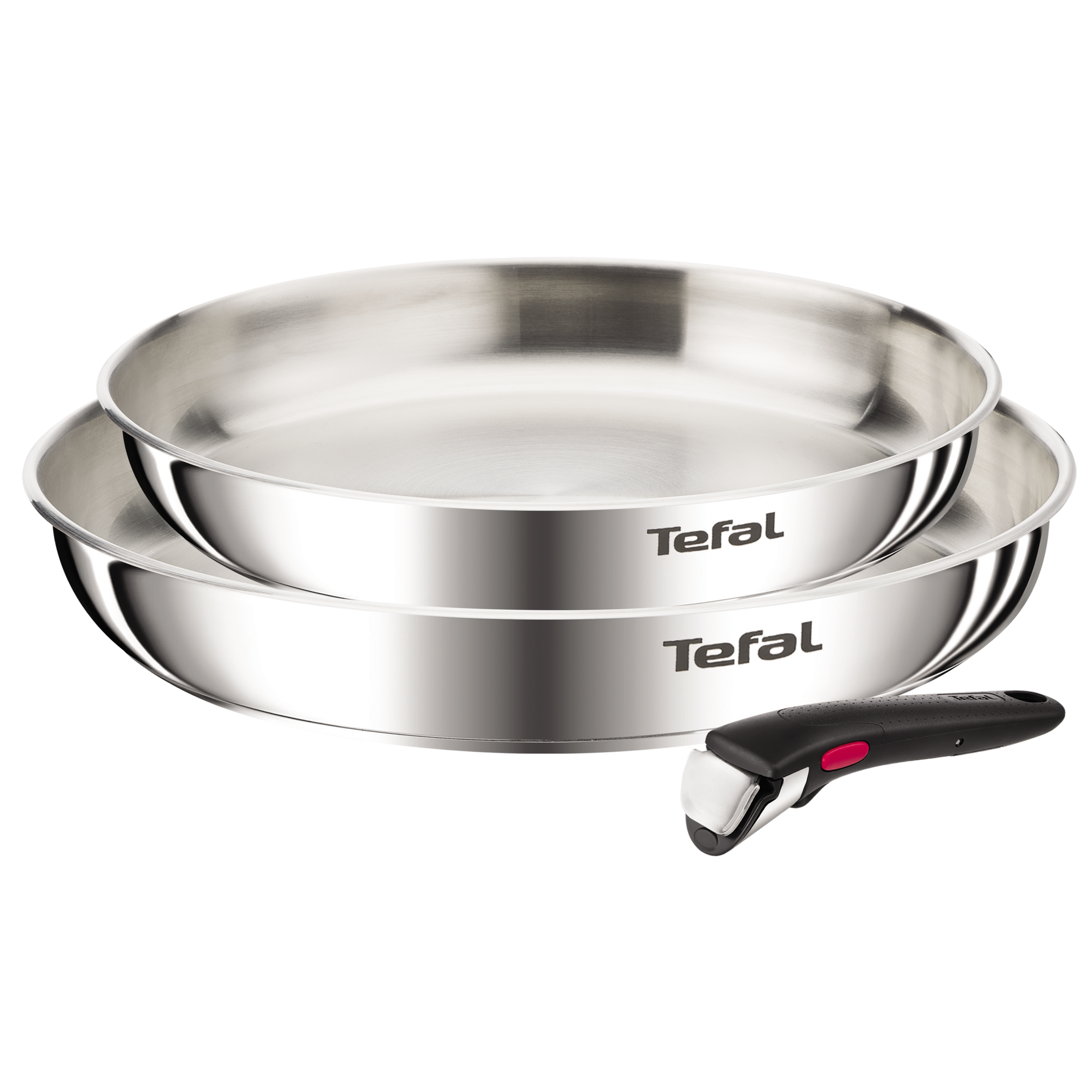 Ingenio Emotion L8969345 Set de 2 poêles 24/28 cm + poignée amovible - Induction