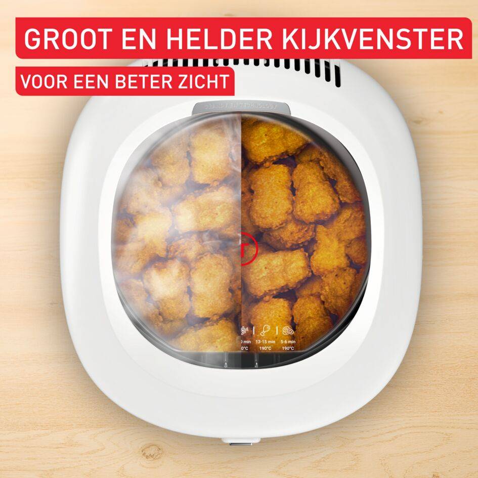 Filtra Vision FF2541, Friteuse met groot kijkvenster, 1.2Kg, 4 personen