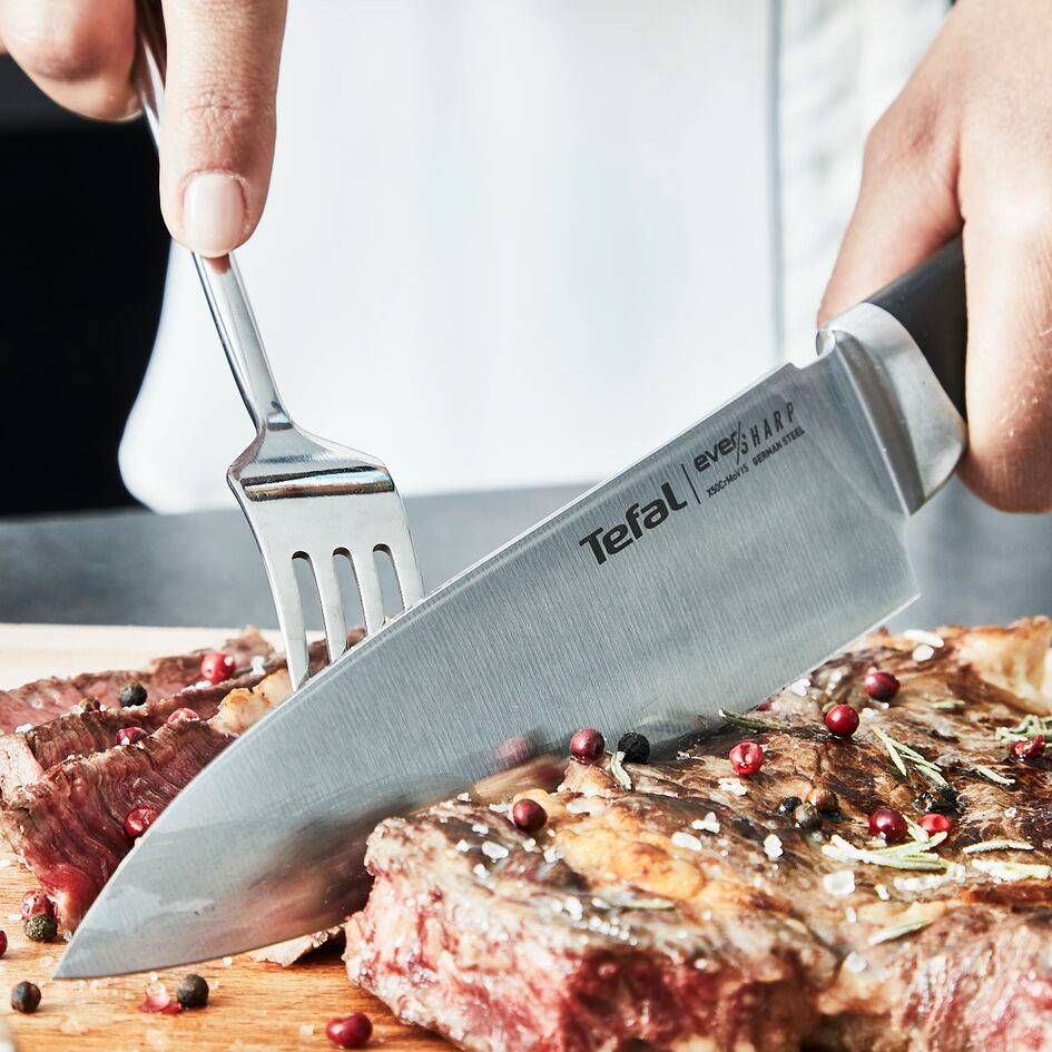 Ever Sharp K2569104 Koksmes 16,5cm + messenslijper