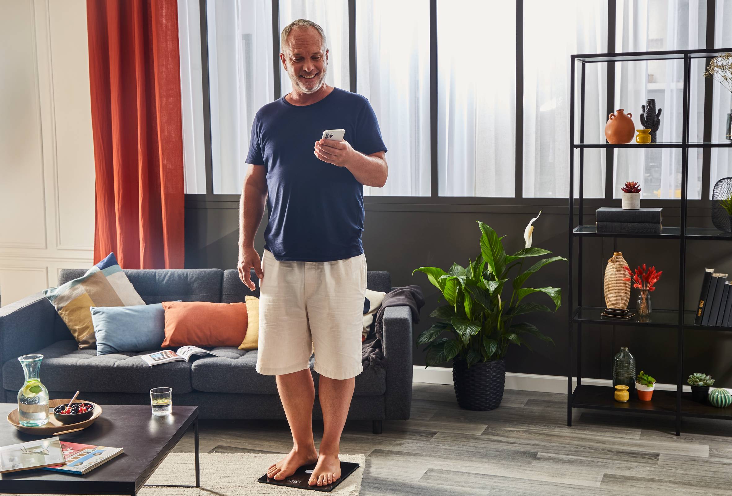 GoodVibes BM9660S1 Geconnecteerde personenweegschaal