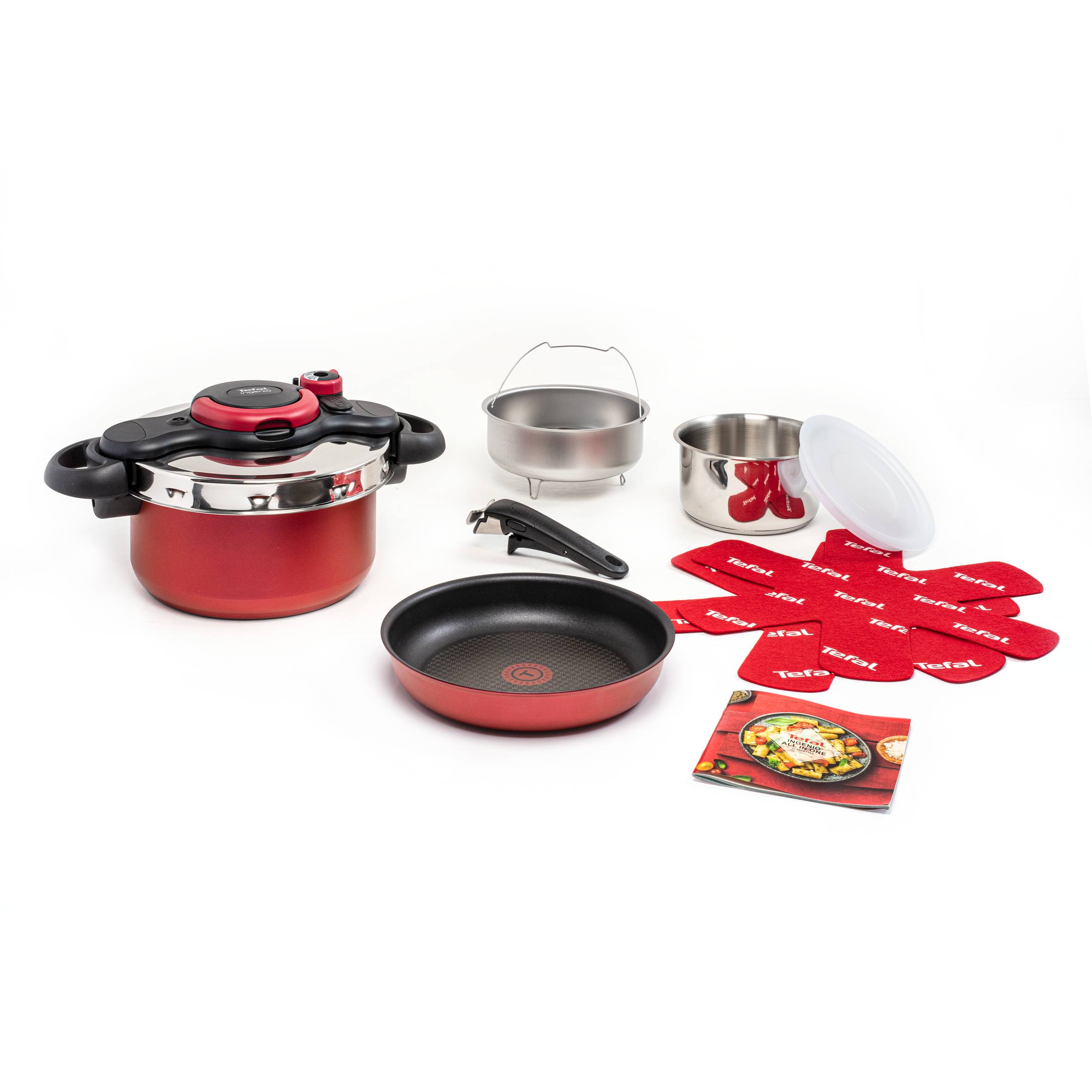 Ingenio All-in-One P4704200 Set 7 pièces dont cocotte minute - Induction
